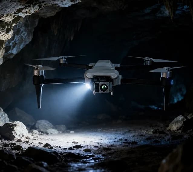 Dron táctico en operación